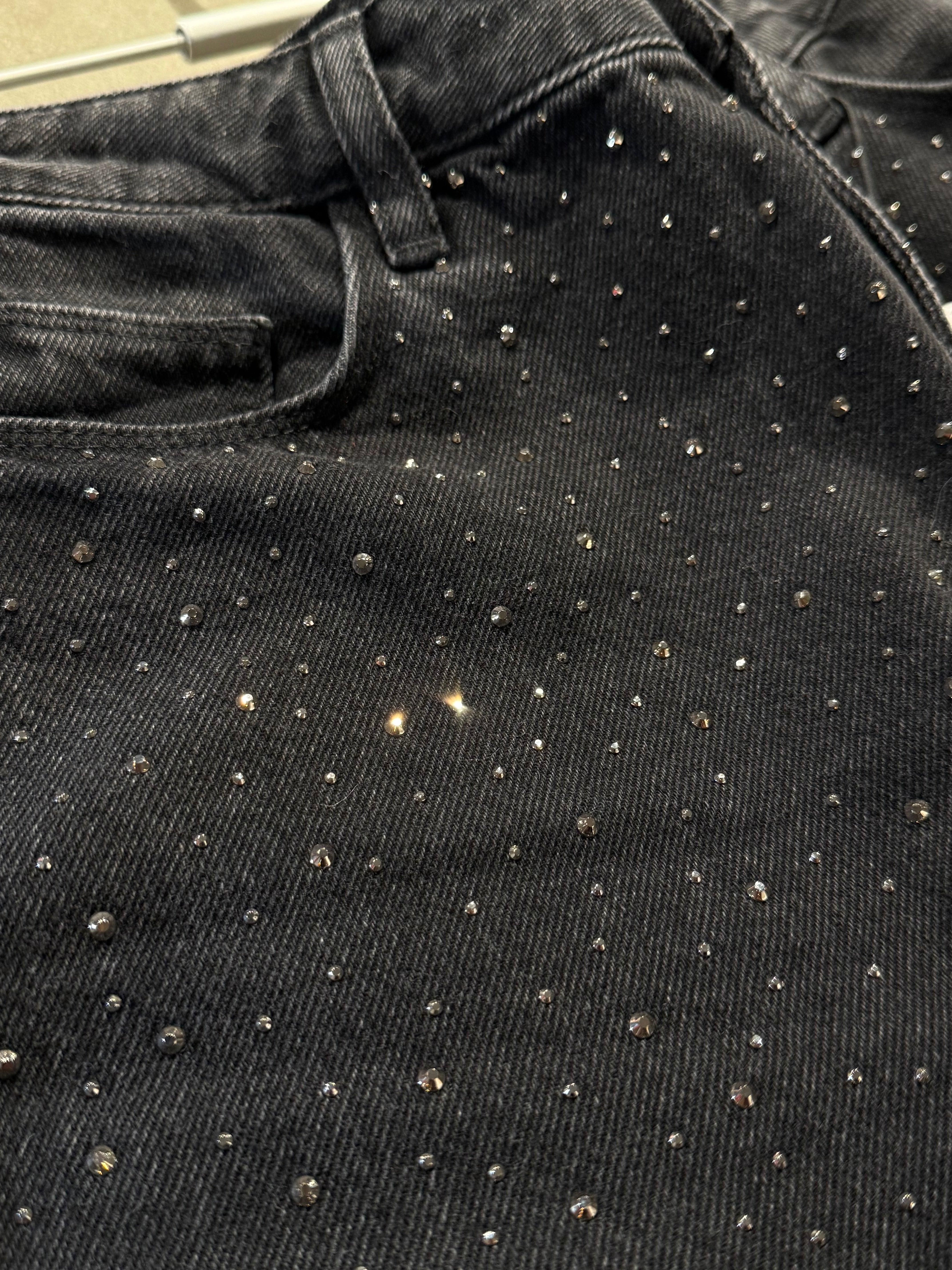 NMJANNEL Jeans - Black Denim